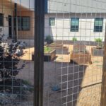 Gallery custom welded fence +raised beds